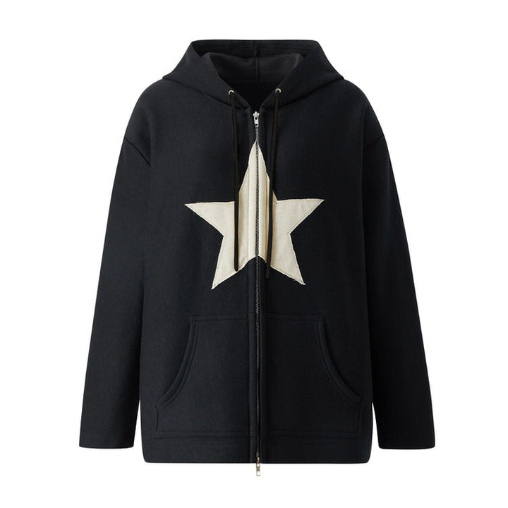 Skater Girl Star Hoodie - Vedlit