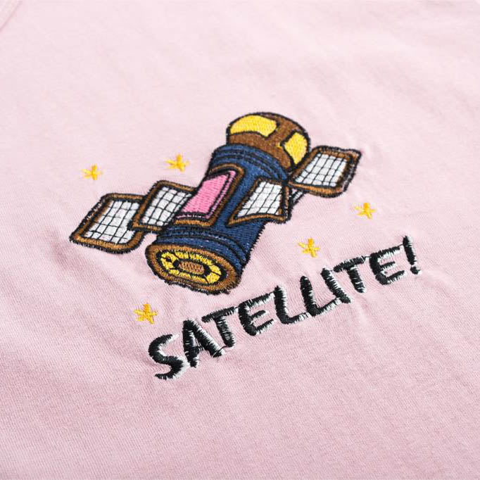 Satellite Embroidered T-Shirt - Vedlit