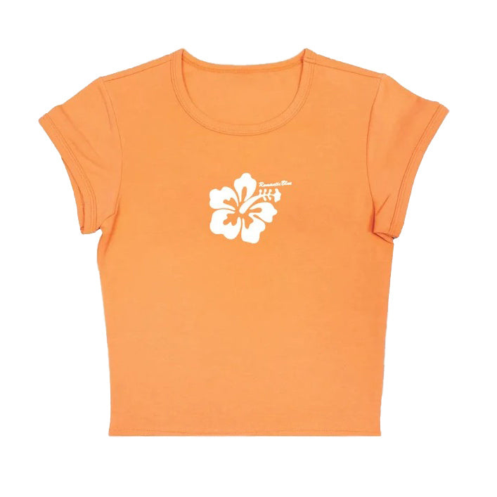 Coconut Girl Aesthetic Baby Tee - Vedlit