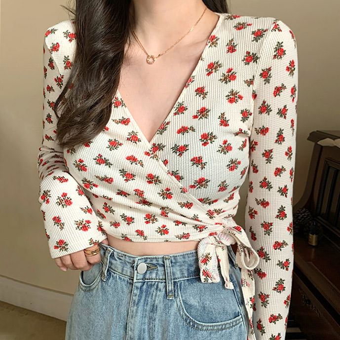 Secret Garden Wrap Top - Vedlit
