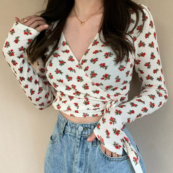 Secret Garden Wrap Top - Vedlit
