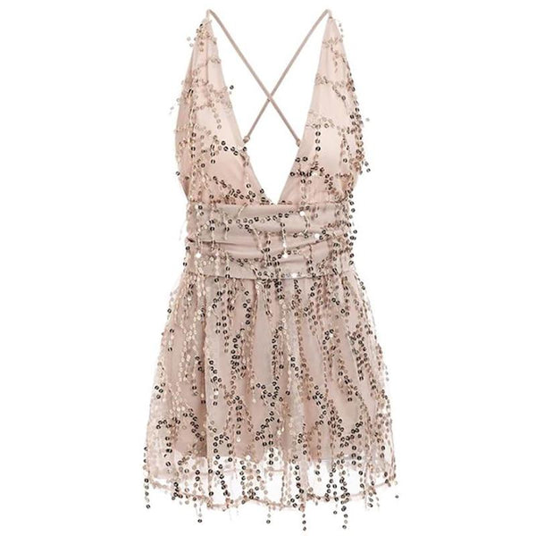 Sequin Mini Dress - Vedlit