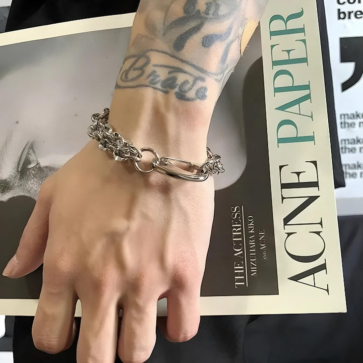 Silver Chain Bracelet - Vedlit