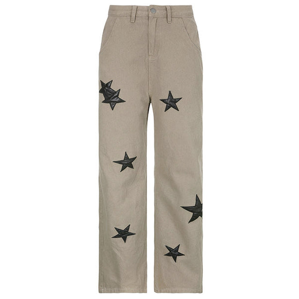 Skater Girl Star Jeans - Vedlit