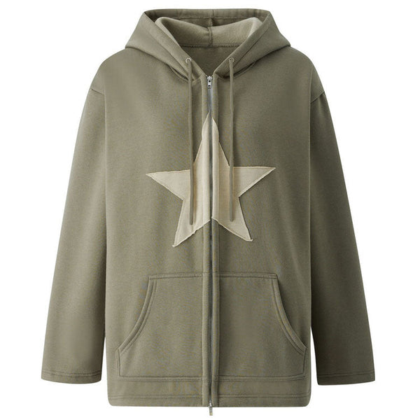 Skater Girl Star Hoodie - Vedlit