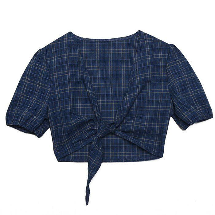 Skippin' School Plaid Top - Vedlit