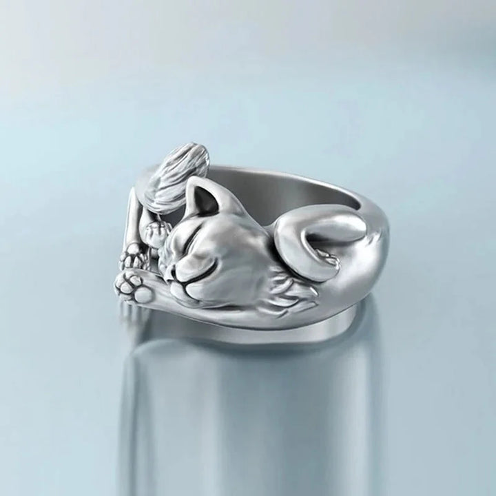 Sleeping Cat Ring - Vedlit