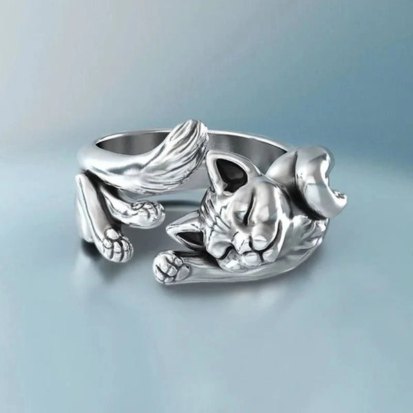 Sleeping Cat Ring - Vedlit