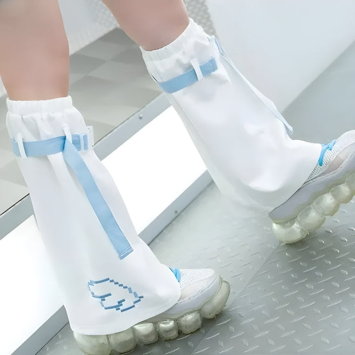 Soft Girl Cloud Wings Leg Warmers - Vedlit