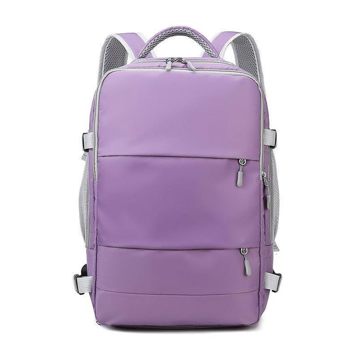 Soft Girl Hidden Pockets Travel Backpack - Vedlit