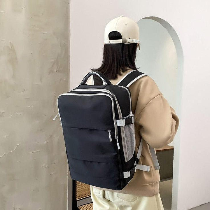 Soft Girl Hidden Pockets Travel Backpack - Vedlit