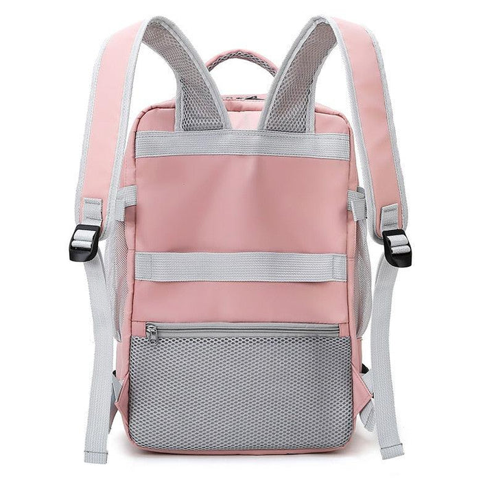 Soft Girl Hidden Pockets Travel Backpack - Vedlit