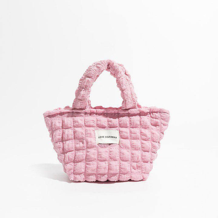 Soft Girl Popcorn Handbag - Vedlit