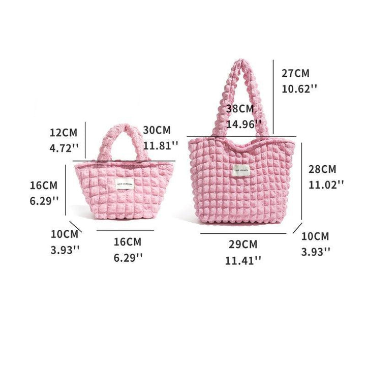 Soft Girl Popcorn Handbag - Vedlit