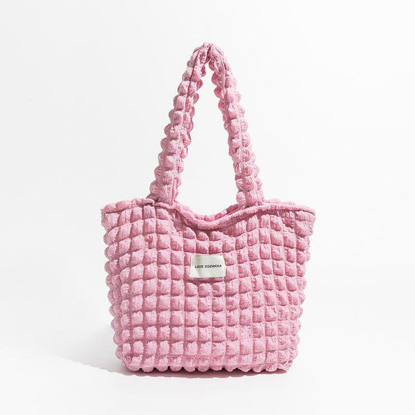 Soft Girl Popcorn Handbag - Vedlit