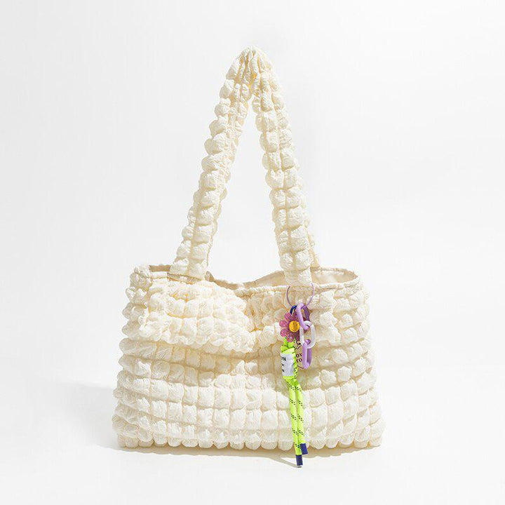 Soft Girl Popcorn Keychain Handbag - Vedlit