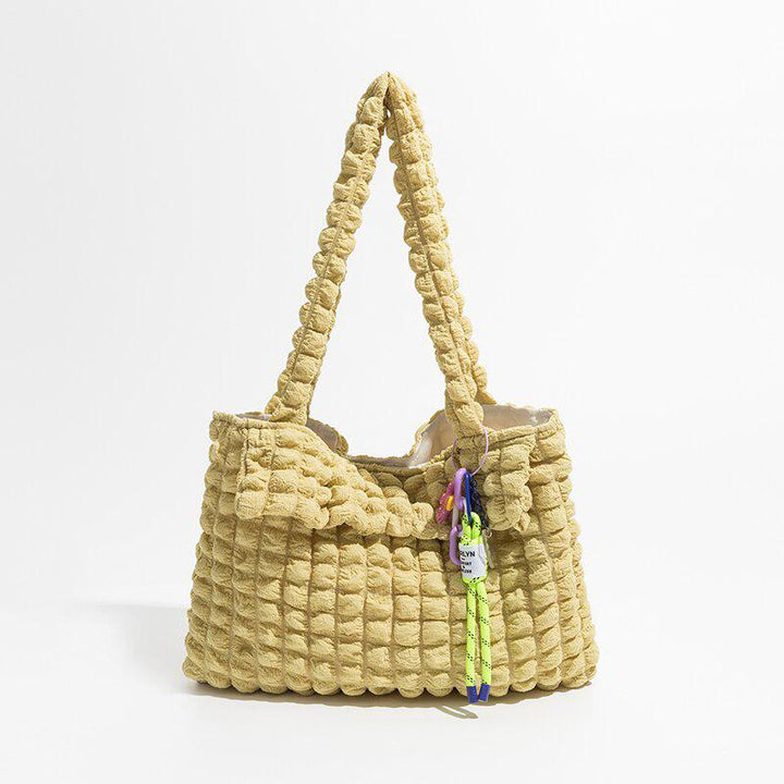 Soft Girl Popcorn Keychain Handbag - Vedlit