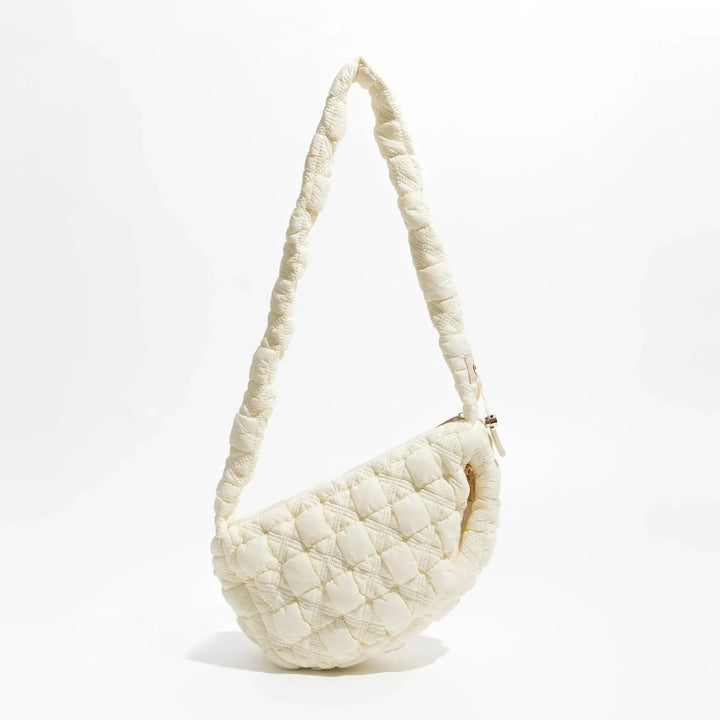 Soft Girl Quilted Bubble Shoulder Bag - Vedlit