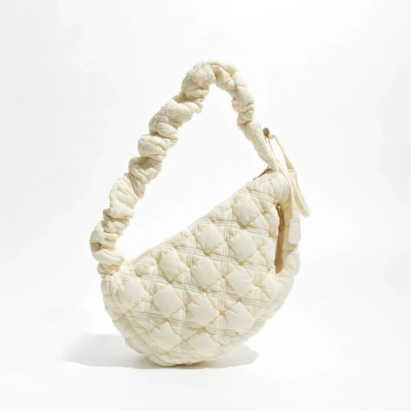 Soft Girl Quilted Bubble Shoulder Bag - Vedlit