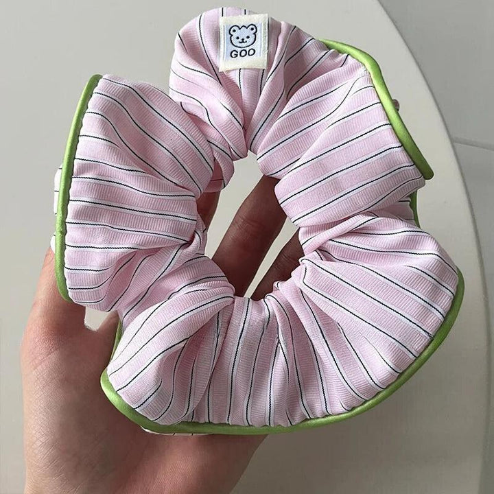 Soft Girl Striped Scrunchies - Vedlit