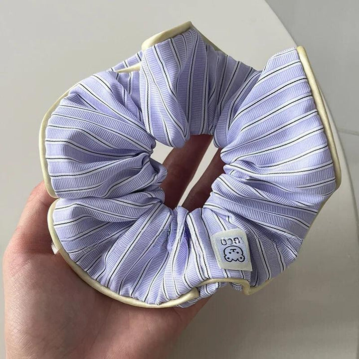 Soft Girl Striped Scrunchies - Vedlit