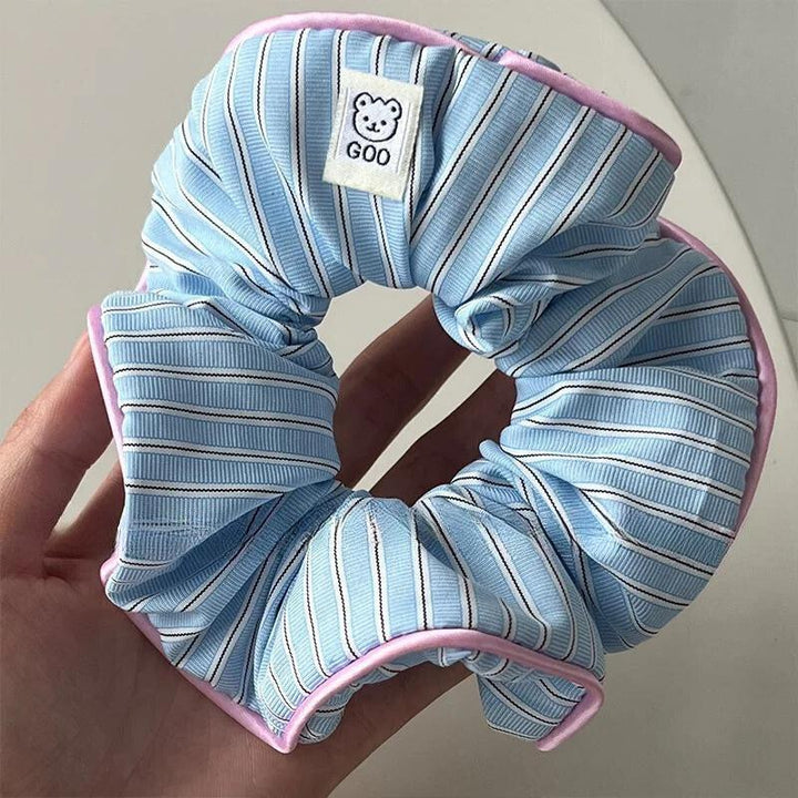 Soft Girl Striped Scrunchies - Vedlit