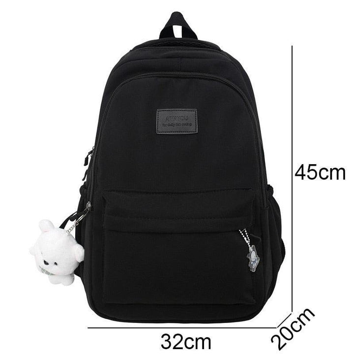 Soft Girl Waterproof School Backpack - Vedlit