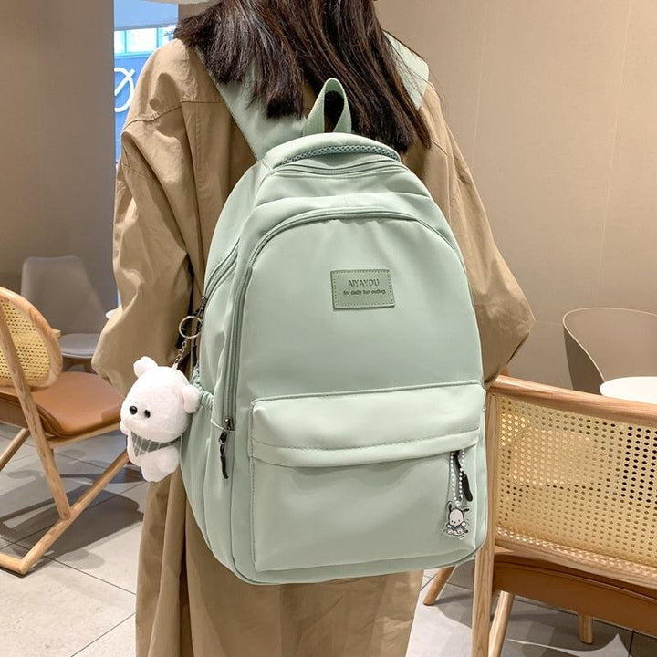 Soft Girl Waterproof School Backpack - Vedlit