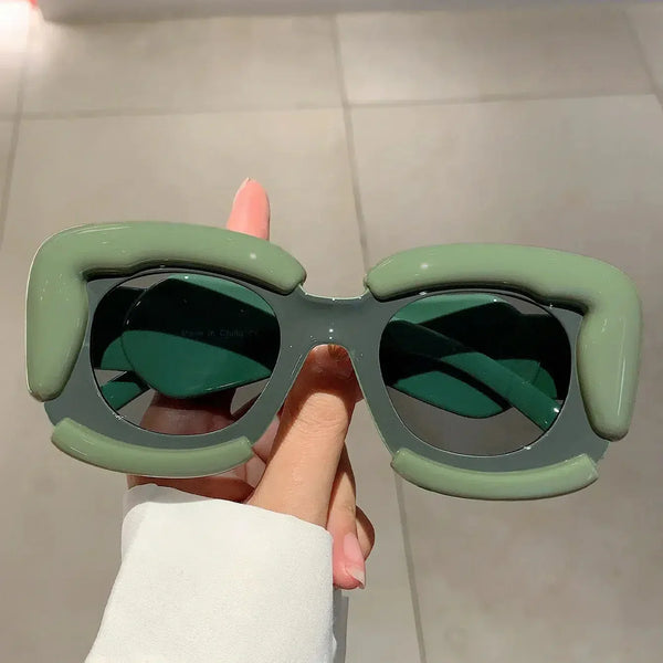 Square Puffer Sunglasses - Vedlit
