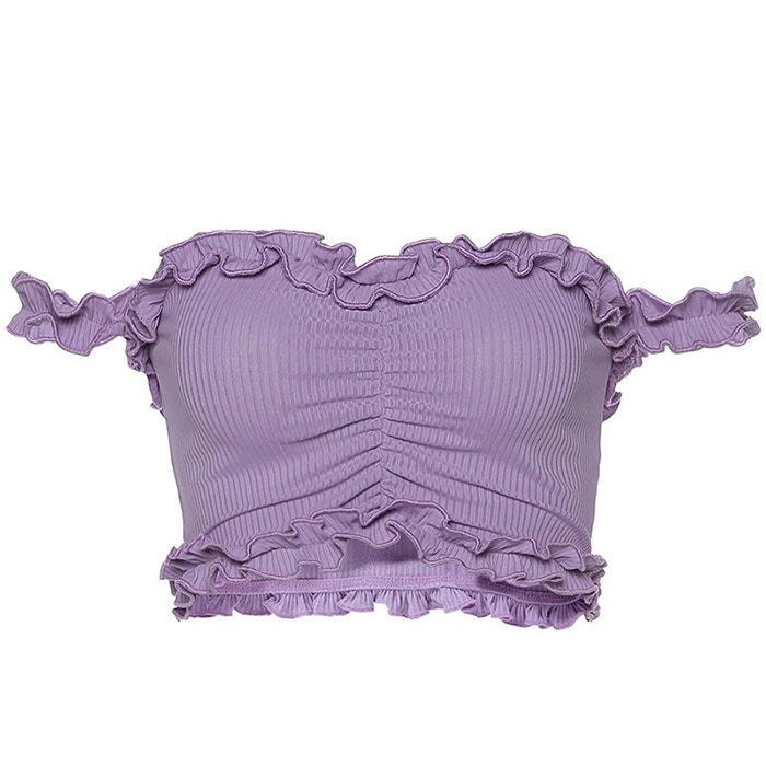 Steal Ur Crush Ribbed Top - Vedlit