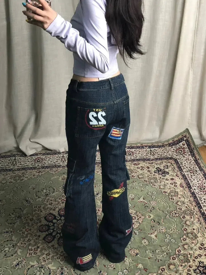 Sticker Cargo Jeans - Vedlit