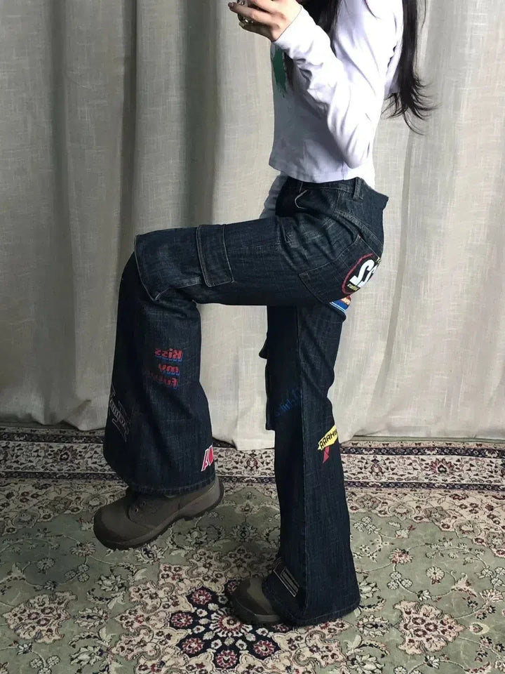 Sticker Cargo Jeans - Vedlit
