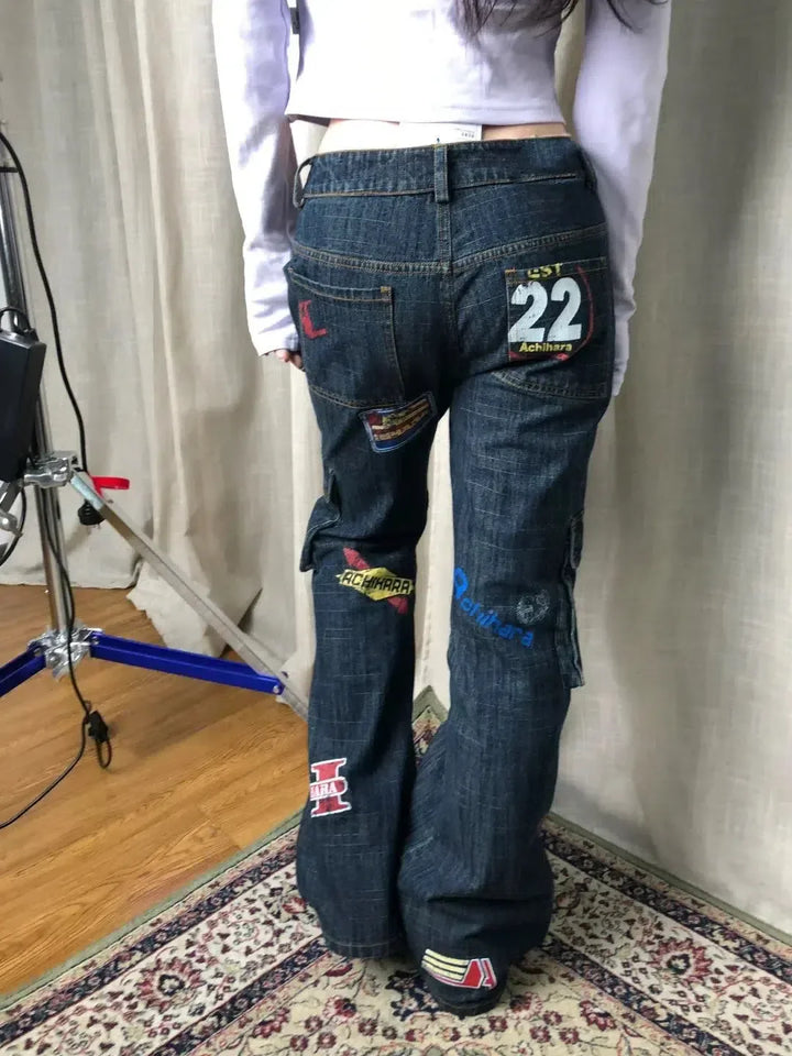 Sticker Cargo Jeans - Vedlit