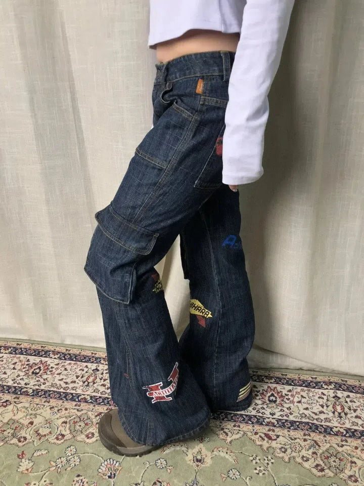 Sticker Cargo Jeans - Vedlit