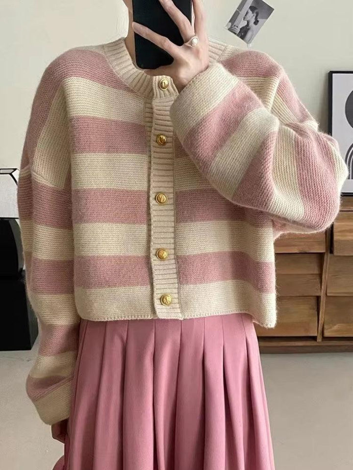 Striped Cardigan - Vedlit