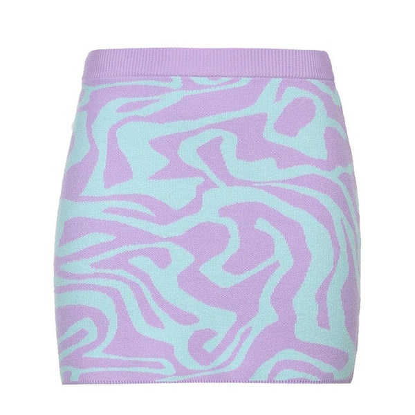 Sweet Nectar Knit Skirt - Vedlit