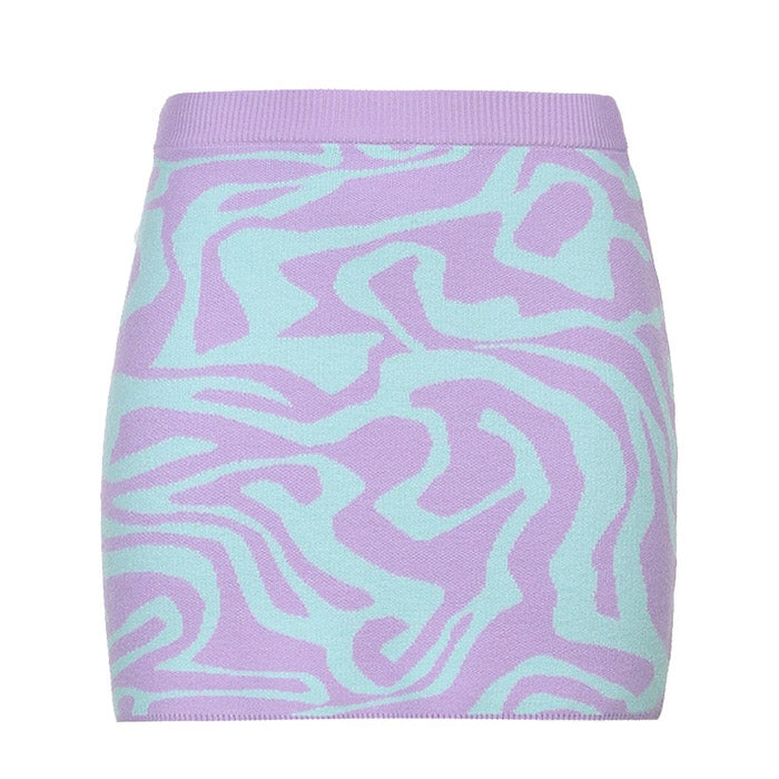 Sweet Nectar Knit Skirt - Vedlit
