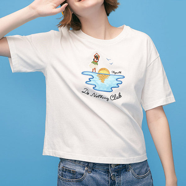 Do Nothing Club Tee - Vedlit