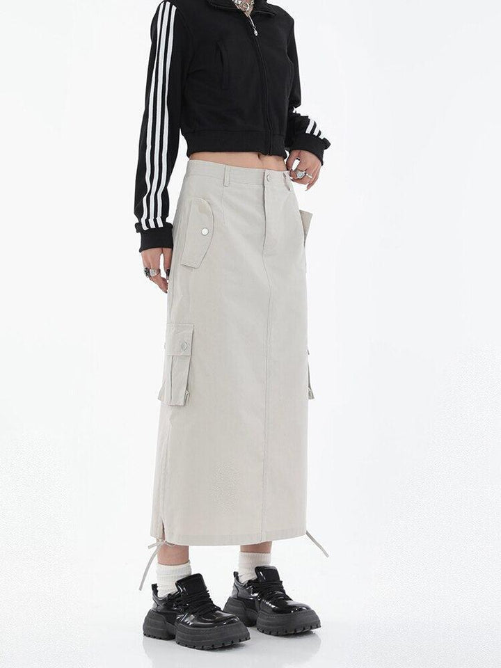 Tech Parachute Maxi Skirt - Vedlit