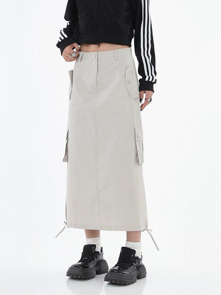 Tech Parachute Maxi Skirt - Vedlit