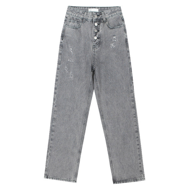 Teen Craft Grey Baggy Jeans - Vedlit