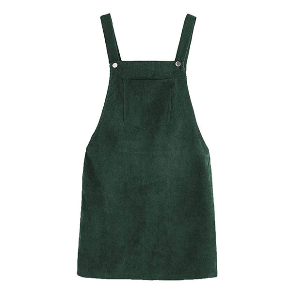 Teenage Mood Dungaree Dress - Vedlit