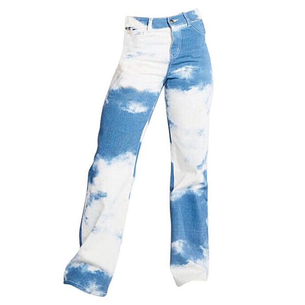 Tie Dye Wide Pants - Vedlit