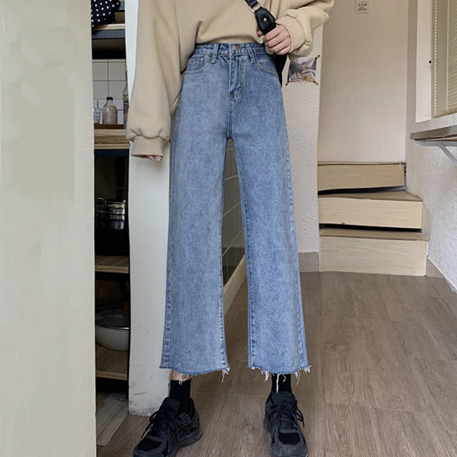 Too Annoyed High Waist Jeans - Vedlit