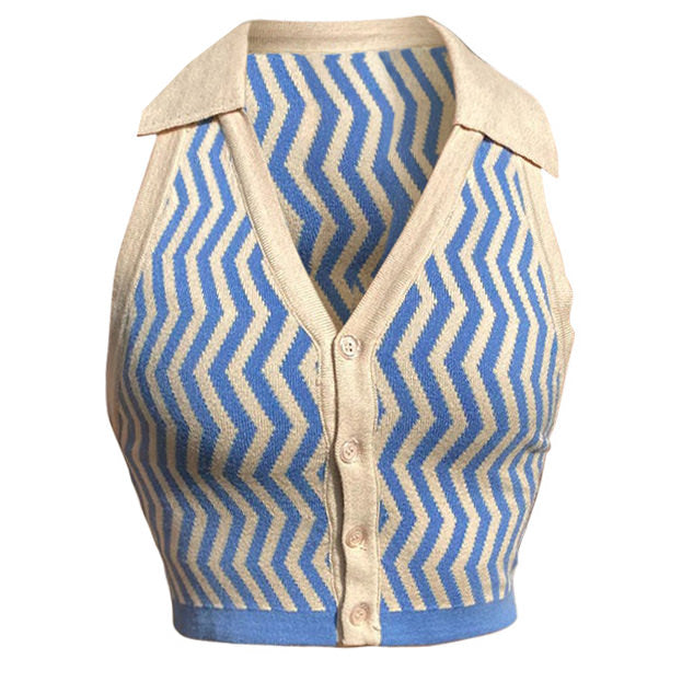 Totally Over It Collared Top - Vedlit