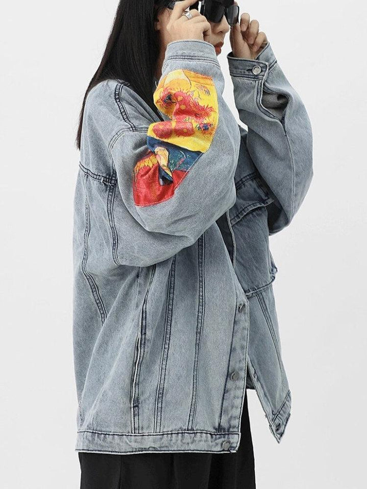 Vincent Van Gogh Denim Jacket - Vedlit