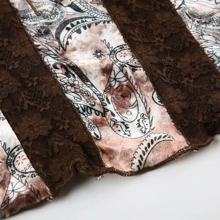 Vintage Bohemian Lace Top - Vedlit