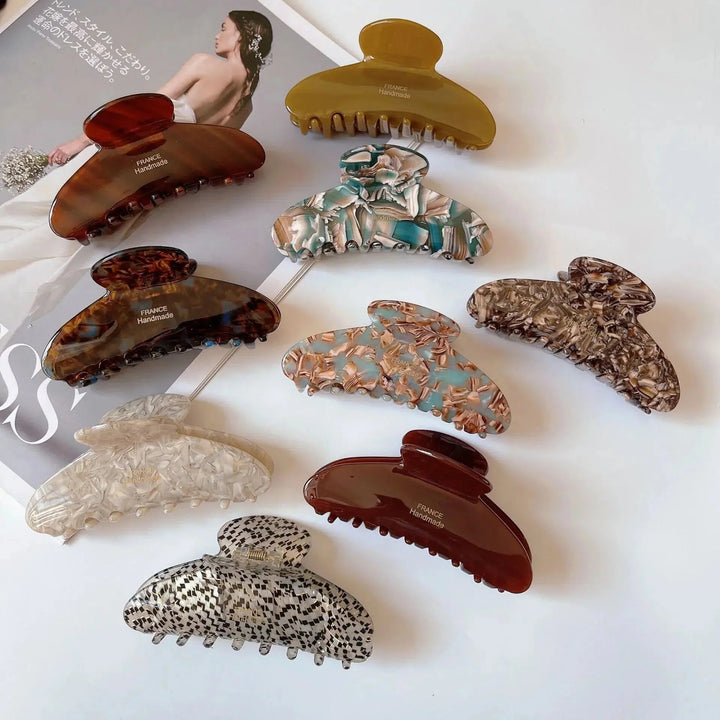 Vintage Fall Hair Claws - Vedlit