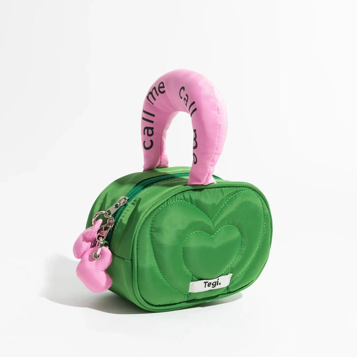 Weirdcore Heart Puffer Handbag - Vedlit