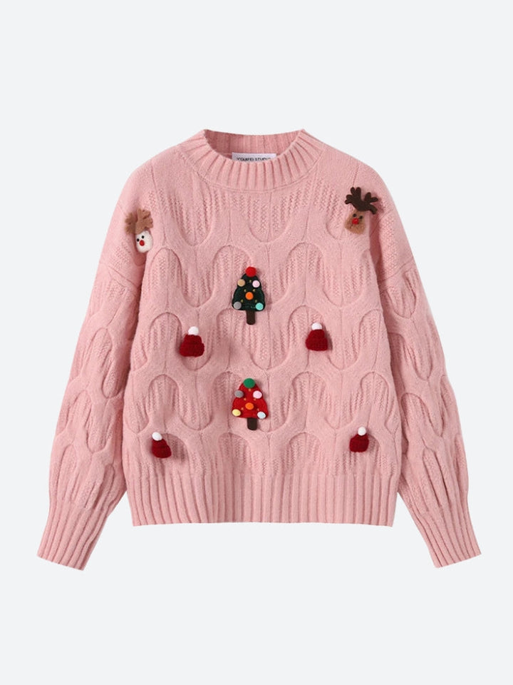 Xmas Figures Sweater - Vedlit